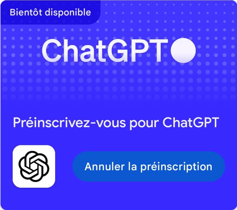 app chatgpt android preinscription